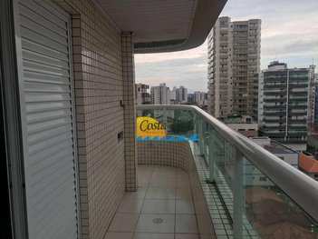 apartment em Rua Mário de Andrade, Ocian - Praia Grande - SP