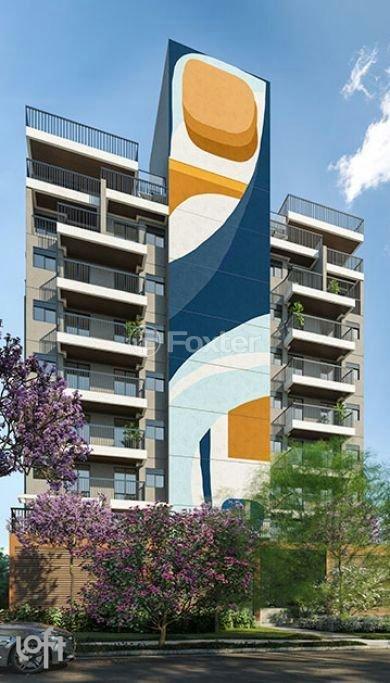 fachada-moderna-com-pintura-abstrata