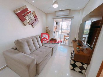 apartment em Praça Antonio Figueroa, Boqueirão - Praia Grande - SP