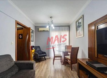 apartment em Rua Alberto Veiga, Marapé - Santos - SP