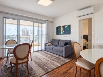 apartment em Rua Sansão Alves dos Santos, Cidade Monções - São Paulo - SP