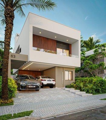 house em Regina Stuzinski Ramos, Costeira - São José dos Pinhais - PR