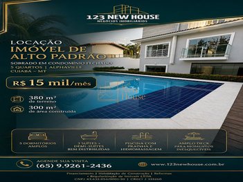 house em Avenida Alphaville, Jardim Itália - Cuiabá - MT