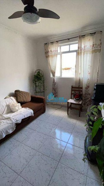 apartment em Rua Doutor Carvalho de Mendonça, Marapé - Santos - SP