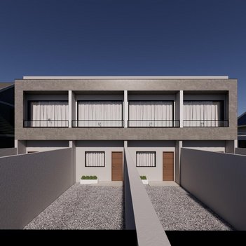 house em Rua Apus, Jardim Paraíso - Joinville - SC