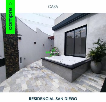 house em Rua Geny Mozette Garcia, Residencial San Diego - Franca - SP