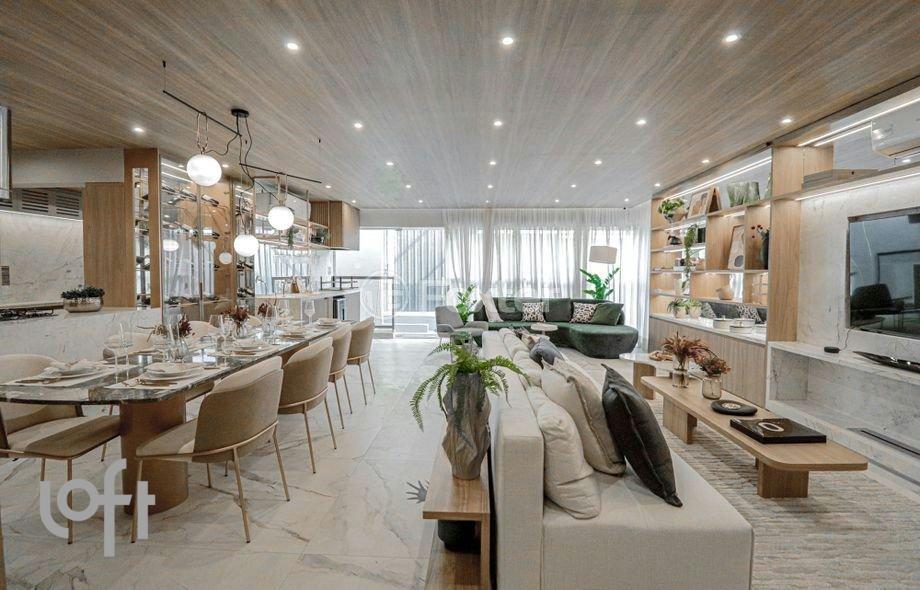 sala-de-estar-moderna-e-aconchegante-com-sofa-branco-e-mesa-de-jantar
