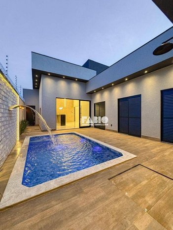 house em Rua Plácido Goes, Estância Jóckei Club - São José do Rio Preto - SP