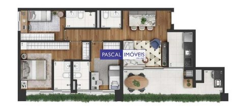 apartment em Rua Otávio Tarquínio de Sousa, Campo Belo - São Paulo - SP
