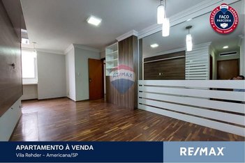 apartment em Rua Comendador Müller, Vila Rehder - Americana - SP