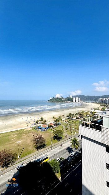 apartment em Avenida Manoel da Nóbrega, Itararé - São Vicente - SP