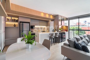 apartment em Rua Deputado Joaquim José Pedrosa, Cabral - Curitiba - PR