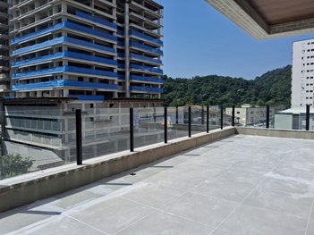 apartment em Avenida Costa Machado, Canto do Forte - Praia Grande - SP