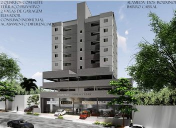 apartment em Alameda dos Rouxinois, Cabral - Contagem - MG
