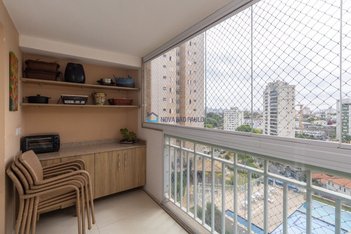 apartment em Avenida Francisco de Paula Quintanilha Ribeiro, Vila Campestre - São Paulo - SP