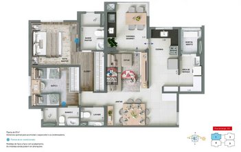 apartment em Rua Ipiranga, Jardim Fátima - São José dos Campos - SP