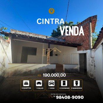 house em Rua Goiás, Cintra - Montes Claros - MG