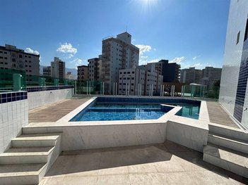 apartment em Rua Manoel Cabreira Negrete, Caiçara - Praia Grande - SP
