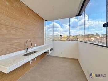 apartment em Rua Doutor Nestor Bruno, Fonte Grande - Contagem - MG