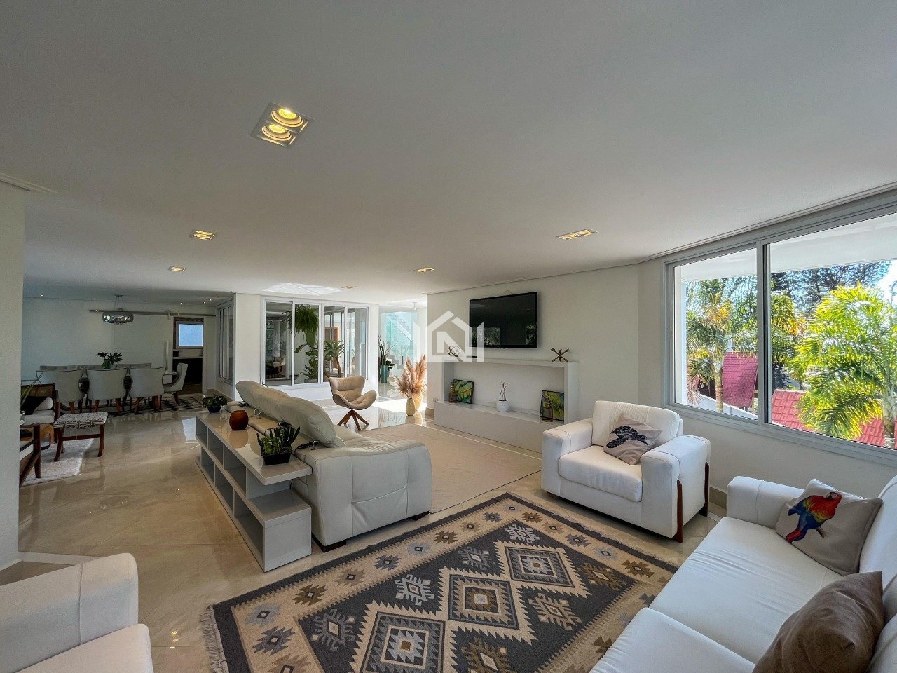 casa à venda ou locação no condominio Palos Verdes - living
