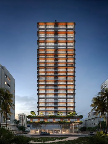 apartment em Avenida Nereu Ramos, Centro - Balneário Piçarras - SC