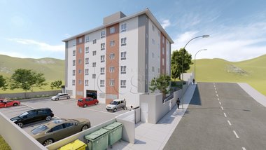 apartment em Rua Arnoldo Boll, Jardim Janaína - Biguaçu - SC