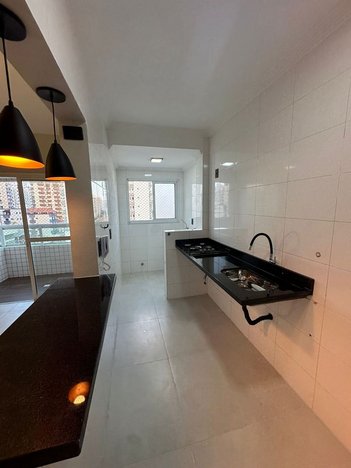 apartment em Avenida Presidente Kennedy, Ocian - Praia Grande - SP