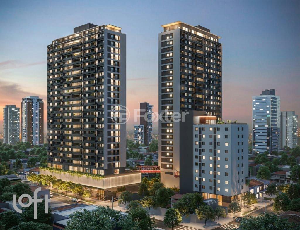 fachada-de-condominio-moderno-com-dois-predios-altos