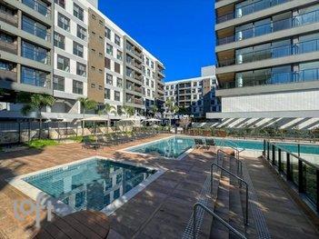 apartment em dos Salmões, Jurere Oeste - Florianópolis - SC