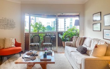 apartment em Alameda dos Aicás, Indianópolis - São Paulo - SP