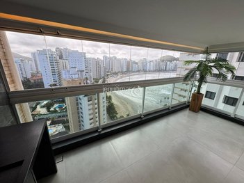 apartment em Rua Nelson Cajado, Jardim Astúrias - Guarujá - SP