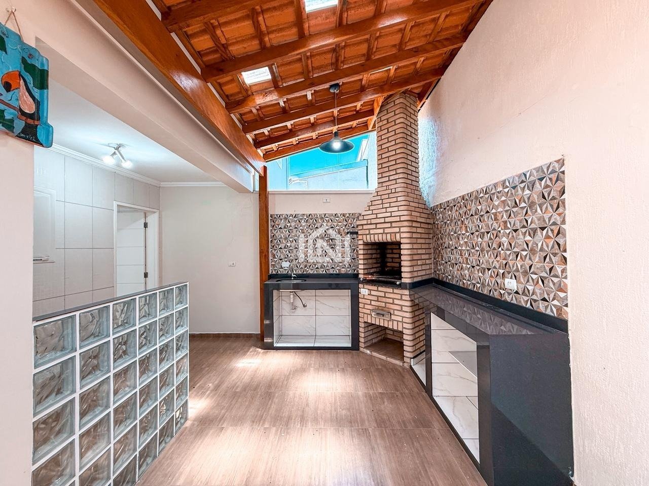 casa a venda no condominio chacara cantagalo - quintal com churrasqueira