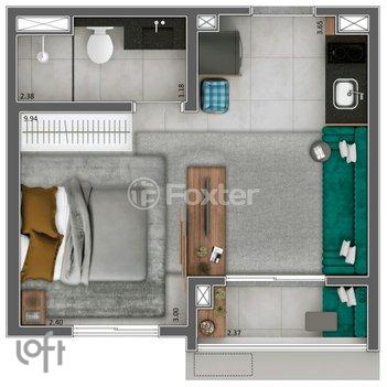 apartment em Valério de Carvalho, Pinheiros - São Paulo - SP