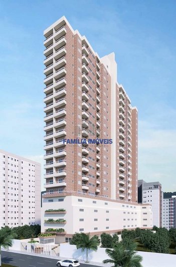 apartment em Avenida Capitão-mor Aguiar, Centro - São Vicente - SP