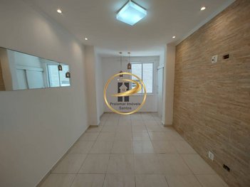 apartment em Avenida Presidente Wilson, José Menino - Santos - SP