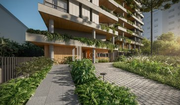 apartment em Alameda Presidente Taunay, Batel - Curitiba - PR