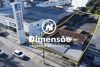 land_lot em Rua General Liberato Bittencourt, Balneário - Florianópolis - SC