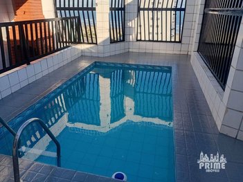 apartment em Rua Carlos Gomes, Ocian - Praia Grande - SP