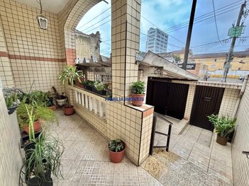 house em Rua Paraná, Vila Mathias - Santos - SP
