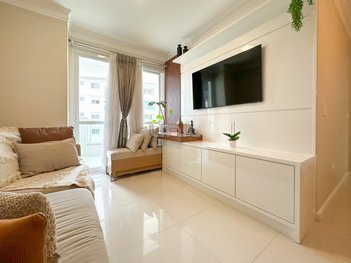 apartment em Salvatina Feliciana dos Santos, Itacorubi - Florianópolis - SC
