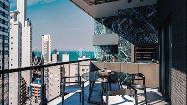 apartment em Rua Bruno Silva, Pioneiros - Balneário Camboriú - SC