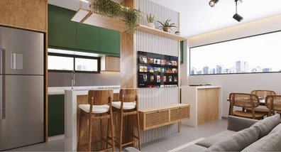 apartment em Rua Vicente de Carvalho, Vila Príncipe de Gales - Santo André - SP