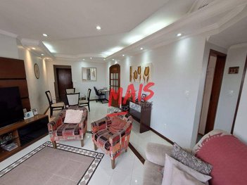 apartment em Rua Liberdade, Aparecida - Santos - SP