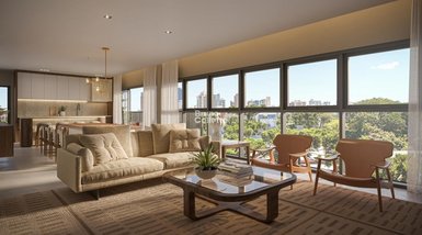 apartment em Rua Bom Jesus, Juvevê - Curitiba - PR