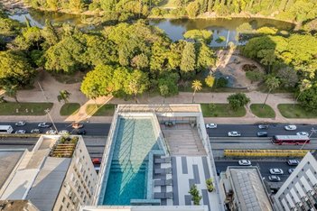 apartment em Praça da Alfândega, Centro Histórico - Porto Alegre - RS