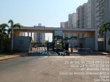 apartment em Avenida Carola, Jardim Terras de Carolina - Araras - SP