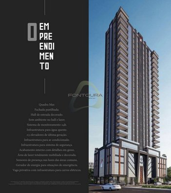 apartment em Rua 319, Meia Praia - Itapema - SC