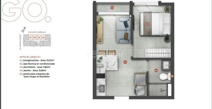 apartment em Rua Anita Garibaldi, Mont Serrat - Porto Alegre - RS