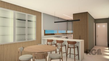 apartment em Doutor Oscar Bittencourt, Menino Deus - Porto Alegre - RS