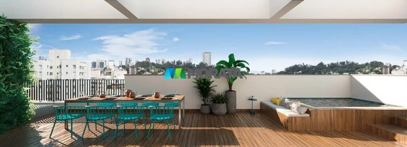 apartment em Rua Rafael Magalhães, Santo Antônio - Belo Horizonte - MG